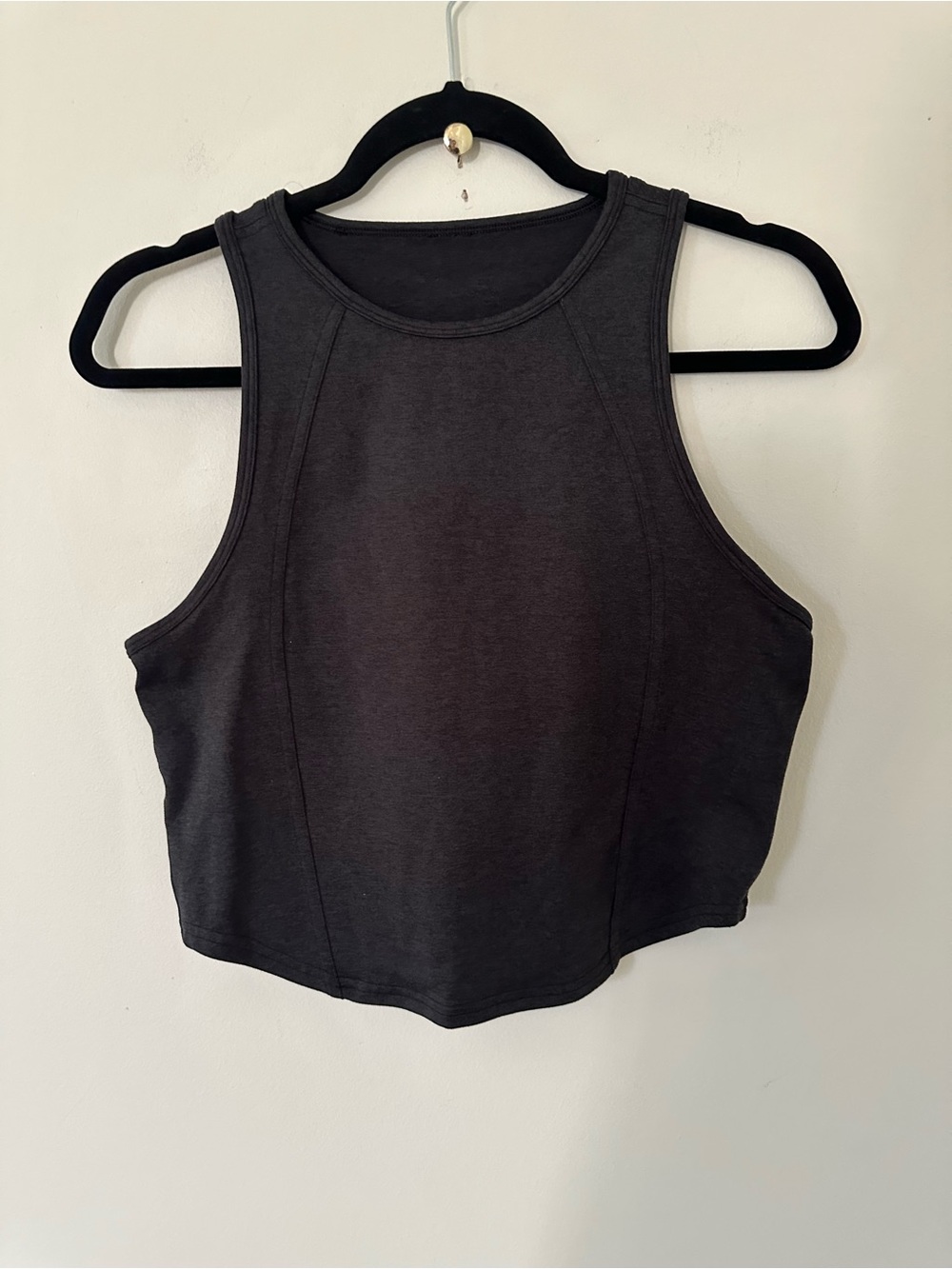 Lululemon Soft Sueded Crewneck Cropped Tank Top
Black / Black - Picture 4 of 11